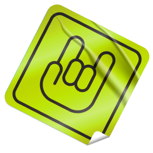 green hand